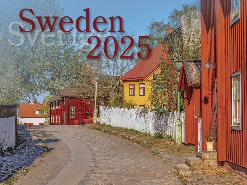 Sweden 2025 Photo Calendar